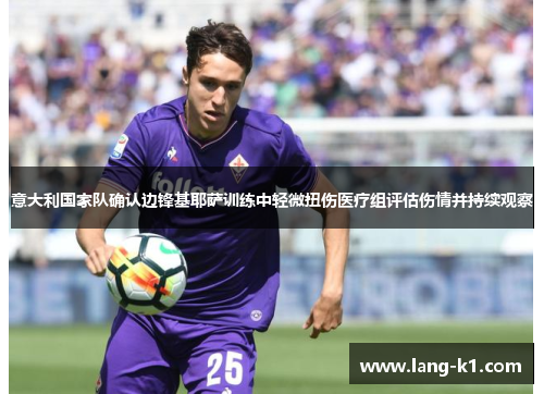 意大利国家队确认边锋基耶萨训练中轻微扭伤医疗组评估伤情并持续观察 意大利国家队确认边锋基耶萨训练中轻微扭伤医疗组评估伤情并持续观察